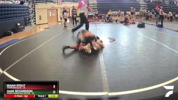 75 lbs Semis & 1st Wrestleback (8 Team) - Gage Richardson, Storm Wrestling Center vs Isaiah Stout, Takedown Elite