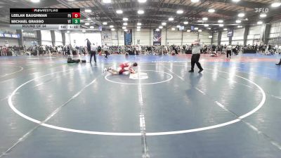 145 lbs Round Of 64 - Leelan Baughman, PA vs Michael Grasso, VT