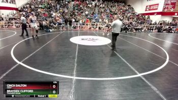 175 lbs Cons. Round 1 - Brayden Clifford, Thunder Basin vs Cinch Dalton, Cody