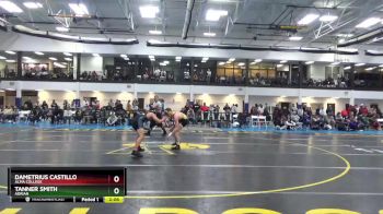 141 lbs Semifinal - Tanner Smith, Adrian vs Dametrius Castillo, Alma College
