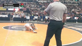 AA - 138 lbs 1st Place Match - Jayce Kolendich, Missoula Sentinel vs Kona Fandrich, Billings Senior High School