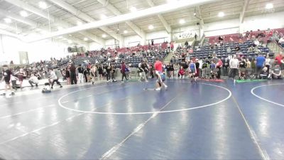 110 lbs Quarterfinal - Meika Farlaino, Carbon Middle School vs Laila Carter, Cougars Wrestling Club
