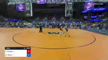 106 lbs Round Of 16 - Christian Forbes, Oklahoma vs Matthew Dolan, West Virginia