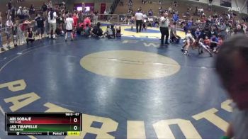 67 lbs Quarterfinal - Ari Sobaje, The Club vs Jax Tirapelle, The Empire