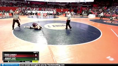 2A 138 lbs Cons. Round 2 - Enzo Canali, Chicago (St. Rita) vs Jeremy Huf, Lombard (Montini)