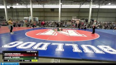 165 lbs Cons. Round 2 - Manuel Ramero, Rocky Mountain Middle School vs Jackson Moreau, Rocky Mountain Middle School