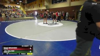 125 lbs Round 1 - Jon Vollmer, Moorpark vs Isaac Benavidez, Menifee