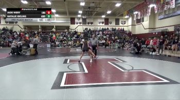 JV-5 lbs 3rd Place Match - Natalie Ibeling, AGWSR vs Jade Wery, Linn-Mar