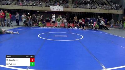 48 lbs Consi Of 8 #2 - Maxwell Caudle, Highland vs Ryker Polk, Chesapeake