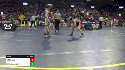 92 lbs Round Of 16 - Brady Genard, Easton vs Garrett Stevenson, Hickory