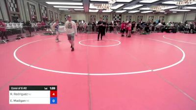 119 lbs Consi Of 8 #2 - Robert Rodriguez, Nj vs Evan Madigan, Me