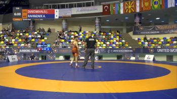 65kg Quarterfinal: Yianni Diakomihalis, USA vs Ali Rahimzade, Azerbaijan