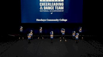 Hawkeye Community College [2021 Open Pom Finals] 2021 UCA & UDA College Cheerleading & Dance Team National Championship