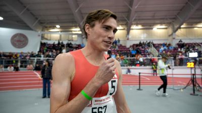 Josh Hoey SMASHES Donavan Brazier's Indoor 600m World Record | 2025 BU Opener