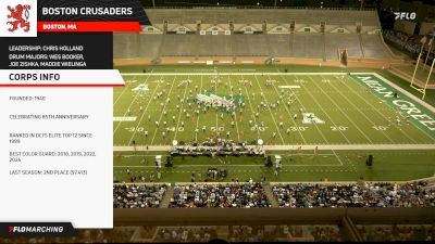 High Cam: 2025 Boston Crusaders First Four Minutes At DCI Denton