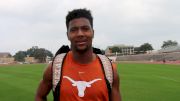 Texas Hurdler/Wide Receiver John Burt Trains With WR Holder Keni Harrison