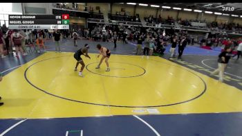 144 lbs Consi Of 8 #1 - Kevon Graham, Central vs Miguel Gough, West Warwick