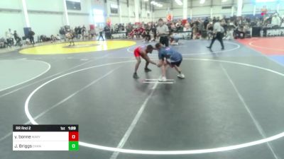 133 lbs Rr Rnd 2 - Yowlys Bonne, Maryvale HS vs Jordan Briggs, Chandler Chupacabras