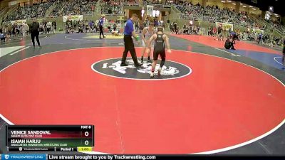 108 lbs Cons. Round 2 - Isaiah Harju, Anacortes Hawkeyes Wrestling Club vs Venice Sandoval, Salem Elite Mat Club