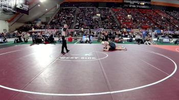 3A 215 lbs Cons. Round 1 - Bristol Fuentes, Declo vs Rustle Brusseau, St. Maries