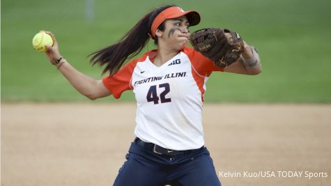 2018 Nebraska at Illinois | Big Ten Softball Game 2