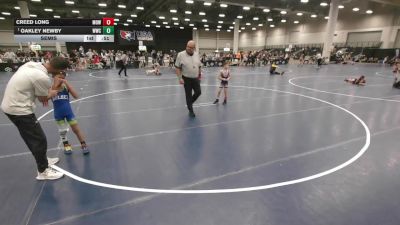 56 lbs Semis - Oakley Newby, Westlake Wrestling Club vs Creed Long, Marlow Outlaws Wrestling
