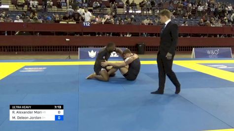 Roman Alexander Mori vs Mikal Deleon Jordan 2024 Pan IBJJF Jiu-Jitsu No-Gi Championship