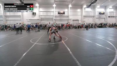 92 lbs Round 2 (8 Team) - Hunter Smith, Wrecking Crew Black vs Chris Ibbetson, Contenders WA Green