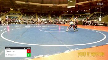 100 lbs Round Of 16 - Taylin Craig, Seymour Youth Wrestling Club vs Marina Wince, Black Fox Academy