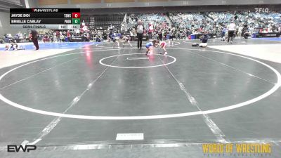 37 lbs Semifinal - Jayde Doi, Team Selma vs Brielle Cablay, Pounders WC