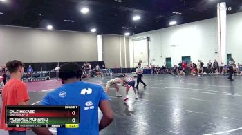 106 lbs Round 1 (8 Team) - Cale McCabe, Iowa Black vs Mohamed Mohamed, Capitian Nebraska (A Team)