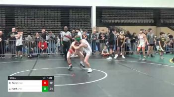 101 lbs Prelims - Ryan Ford, Edge MS vs Josiah Hart, Apex MS