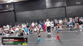 47 lbs Champ. Round 1 - Zachary Obaika, Spartanburg Wrestling Academy vs Liam Gutierrez, Blythewood Bengals