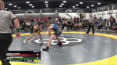 119 lbs Placement Matches (8 Team) - Cooper Mariakis, Minions vs Lincoln Mack, Rebellion