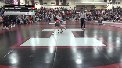 J-10 lbs Cons. Round 1 - Braxton Wyckoff, LMWC vs Braxton McLaren, Hammerin Hawks