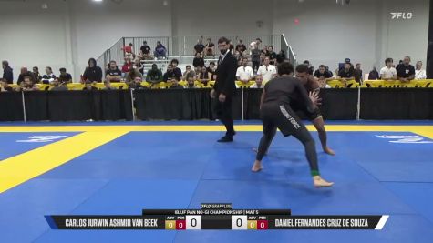 Daniel Fernandes Cruz De Souza vs Carlos Jurwin Ashmir Van Beek 2026 Pan IBJJF Jiu-Jitsu No-Gi Championship