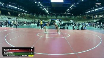 145 lbs Quarterfinal - Tiana Fries, Flagler Palm Coast vs Elody Rodriguez, Freedom