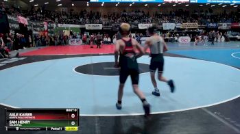 103 lbs Champ. Round 1 - Sam Henry, Soldotna vs Axle Kaiser, North Pole Patriots