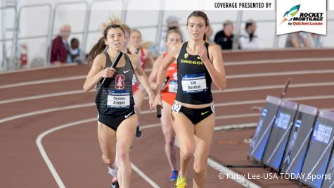 Oregon Edges Stanford In One Of The Fastest Women's NCAA DMR Finals Ever