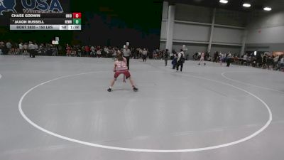 150 lbs Champ. Rd Of 16 - Jaxon Russell, ReZults Wrestling vs Chase Godwin, Ohio