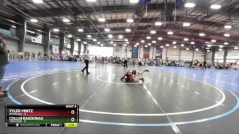 80 lbs Rd# 2 10:30am Friday - Collin Bagdonas, Team Ohio vs Tyler Mintz, No Escape