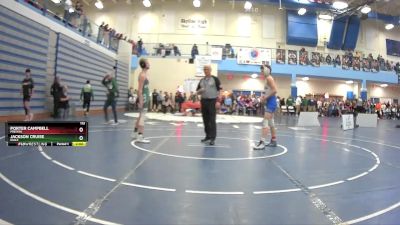 113 lbs Champ. Round 2 - Porter Campbell, Preston vs Jackson Cruise, Eagle