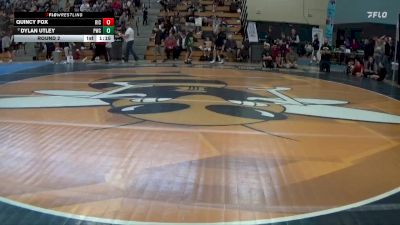 110 lbs Round 2 - Dylan Utley, Pinnacle Wrestling Club vs Quincy Fox, Riceville