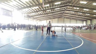 65 lbs Consi Of 4 - Kash DeZonia, Ateam vs Mateo Wright, Mustang WC