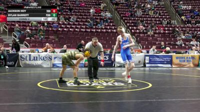 114 lbs Consi 2 - Jackson Hoy, Trinity vs Dylan Barrett, Penn-Trafford