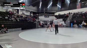 133 lbs Cons. Round 1 - Cam Kiser, Cowley College vs Teyton Burns, Northern Oklahoma College-Tonkawa