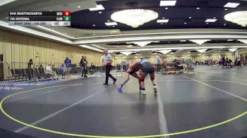 109 lbs 5th Place - Eva Bhattacharya, Royalty WC vs Tia Hotema, Flow Academy HI