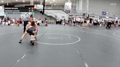 140 lbs Round 1 (6 Team) - Deegan Nelson, Upstate Uprising vs Desmond Archer, Cordoba Trained