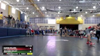 215 lbs Cons. Round 3 - Austin Sellers, East Central High School vs Brayden Holley, South Pontotoc