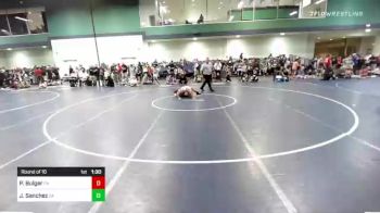 70 lbs Round Of 16 - Patrick Bulger, PA vs Jaxon Sanchez, CA